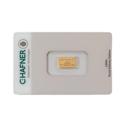 1 gram goudbaar C.Hafner 2