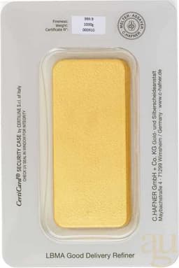 1 kilo goudbaar C.Hafner 2