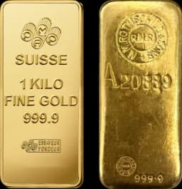 1 kilo goudbaar LBMA 1