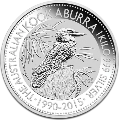 1 kilo zilveren munt LBMA