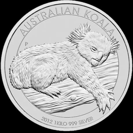 1 kilo zilveren munt LBMA