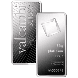 1 kilo platinabaar LBMA 1