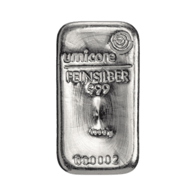 1 kilo zilverbaar LBMA