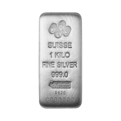 1 kilo zilverbaar LBMA