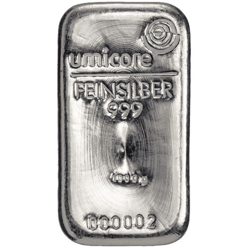 1 kilo zilverbaar Umicore