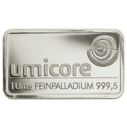 1 troy ounce palladiumbaar LBMA 1