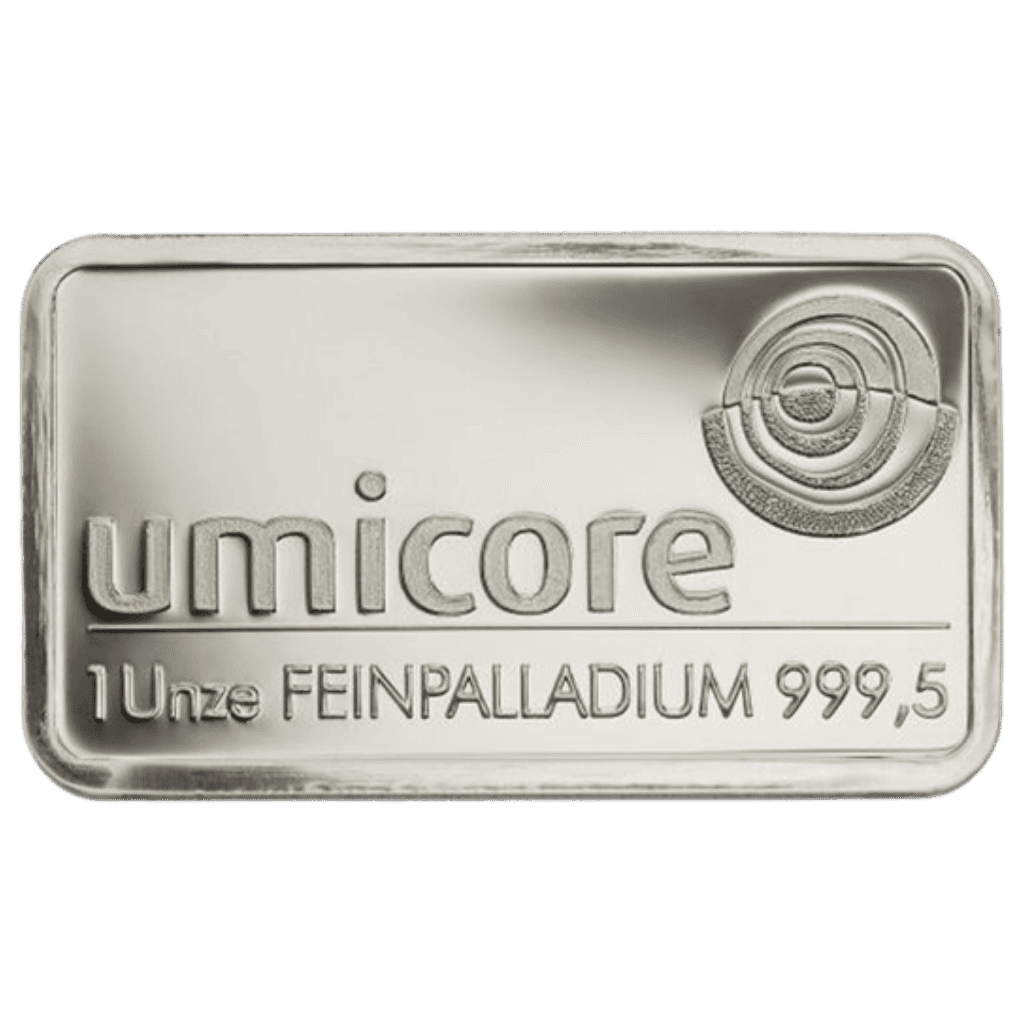 1 troy ounce palladiumbaar LBMA