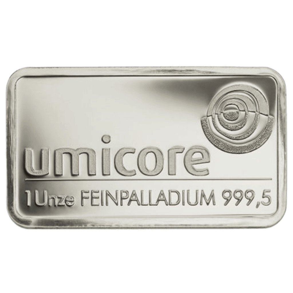 1 troy ounce palladiumbaar LBMA