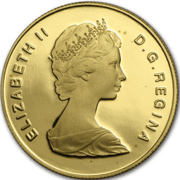 Gouden 1/2 troy ounce 100 dollar Canada munt 2