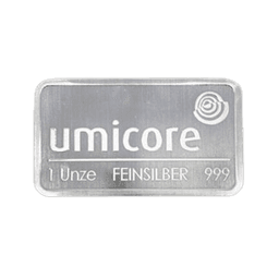 1 troy ounce zilverbaar LBMA 1