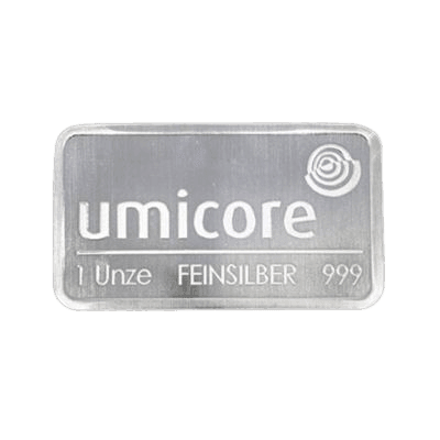1 troy ounce zilverbaar LBMA
