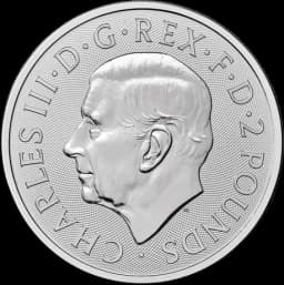 1 troy ounce Britannia zilver 1