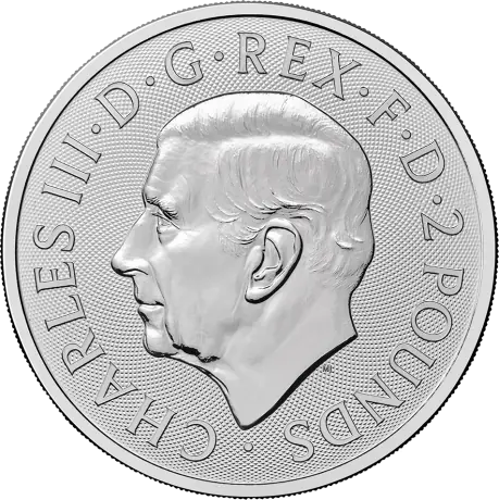 1 troy ounce Britannia zilver