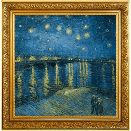 Zilveren Vincent Van Gogh munt 1 troy ounce 4