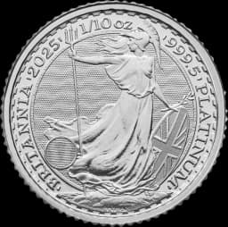 1/10 troy ounce platina munt LBMA 1