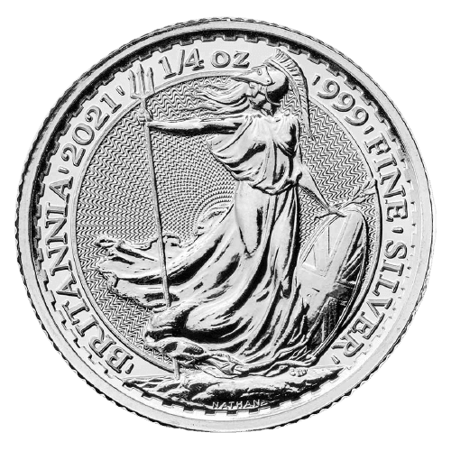 1/4 troy ounce munt zilver LBMA