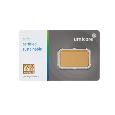 10 gram goudbaar Umicore