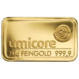 10 gram goudbaar LBMA 1