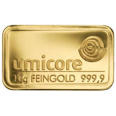 10 gram goudbaar LBMA