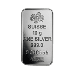 10 gram zilverbaar LBMA 2