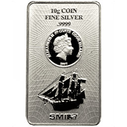 10 gram zilveren muntbaar divers 1