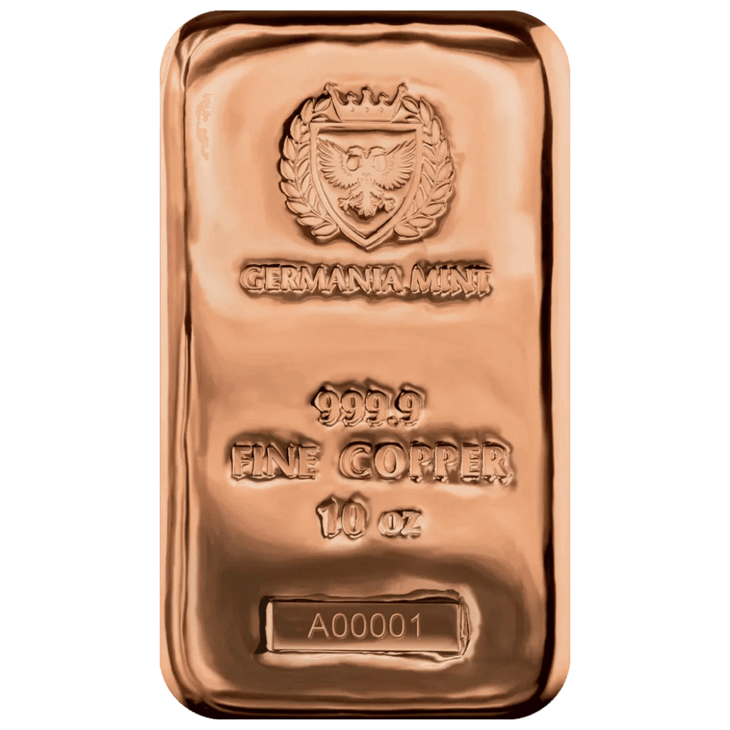 10 troy ounce koperbaar divers
