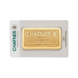 100 gram goudbaar C.Hafner 2