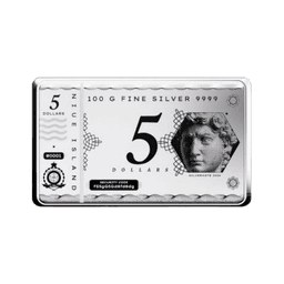 100 gram munt zilver LBMA 1