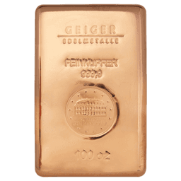 100 troy ounce koperbaar divers 1