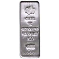 100 troy ounce munt zilver LBMA 2