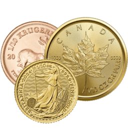 Diverse 1/10 troy ounce gouden munt 1