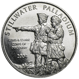 1/10 troy ounce palladium munt LBMA 3