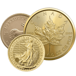 Diverse 1/2 troy ounce gouden munt 1