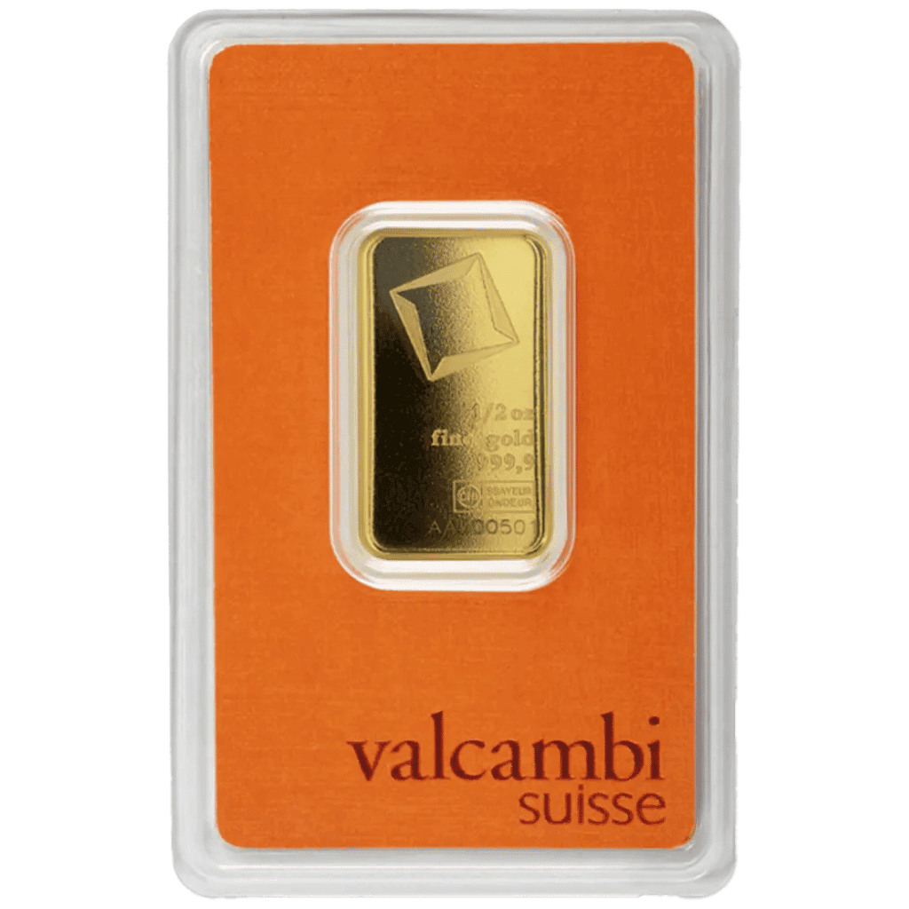 1/2 troy ounce goudbaar LBMA