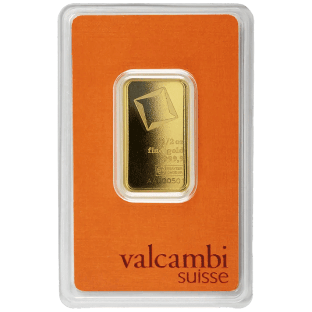 1/2 troy ounce goudbaar LBMA
