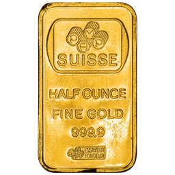 1/2 troy ounce goudbaar LBMA 2