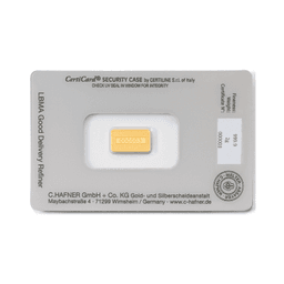 2 gram goudbaar C.Hafner 1