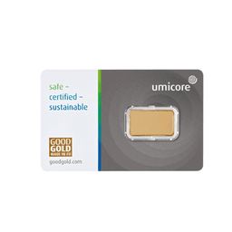 2,5 gram goudbaar Umicore 2