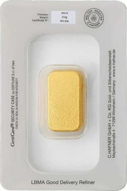 250 gram goudbaar C.Hafner 2