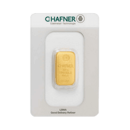 250 gram goudbaar C.Hafner 1