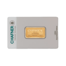 5 gram goudbaar C.Hafner 2