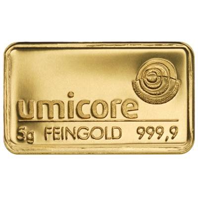 5 gram goudbaar LBMA