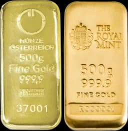 500 gram goudbaar LBMA 1