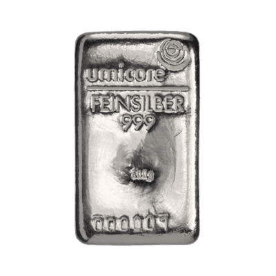 500 gram zilverbaar LBMA