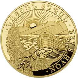 Noahs Ark goud 1/2 troy ounce 1