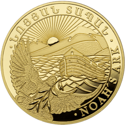 Noahs Ark goud 1/2 troy ounce