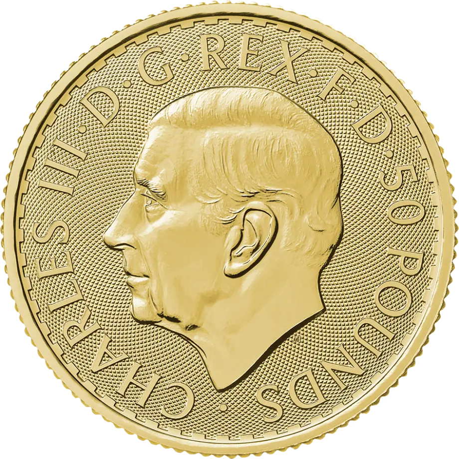 Britannia goud 1/2 troy ounce