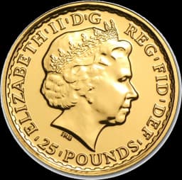 Britannia goud 1/4 troy ounce 1