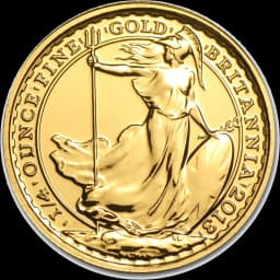 Britannia goud 1/4 troy ounce 2