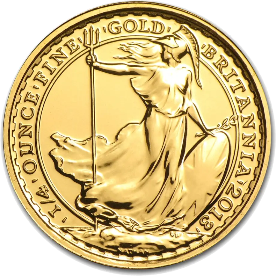 Britannia goud 1/4 troy ounce